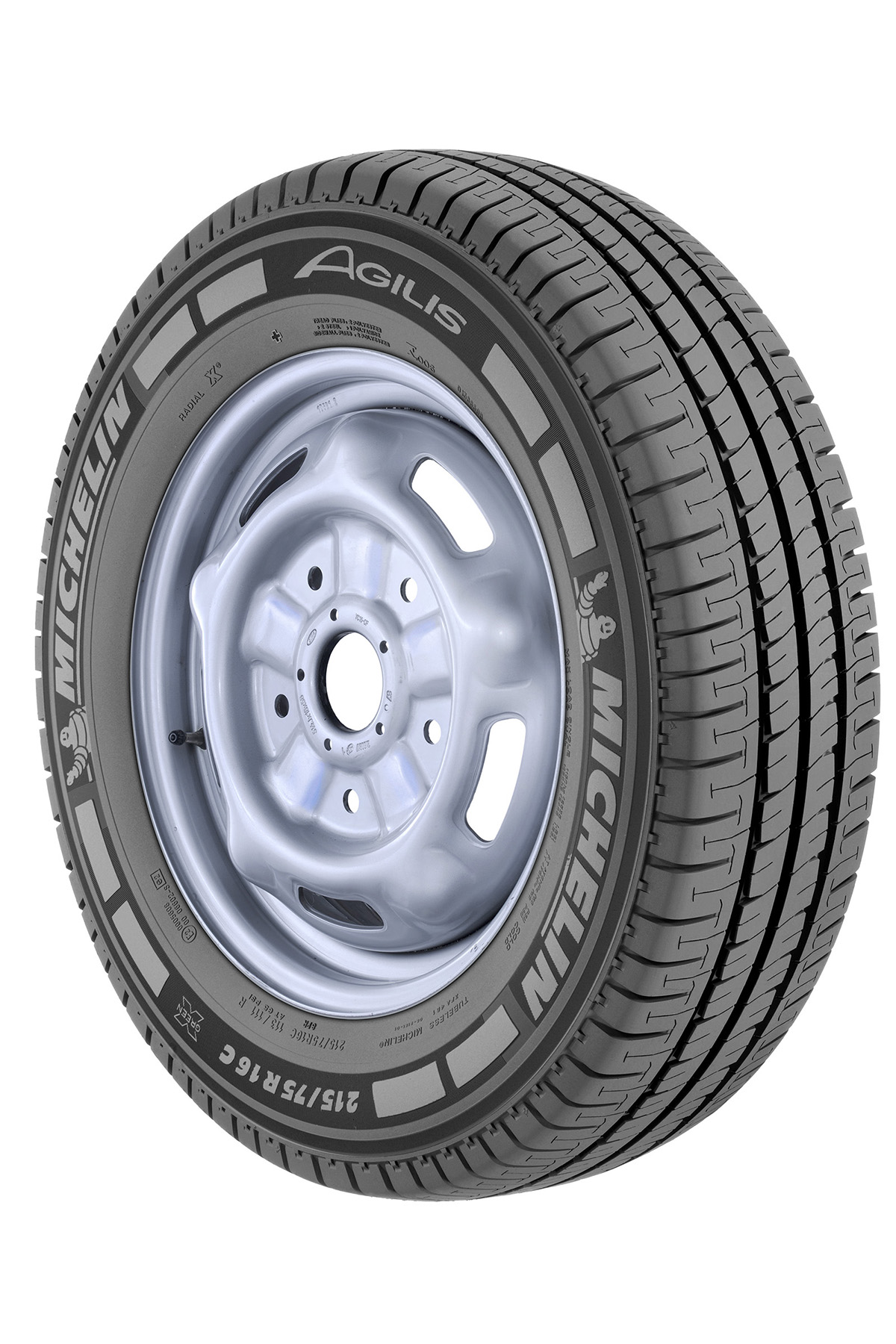 Llantas 215/75 R16  AGILIS + MICHELIN Origen china